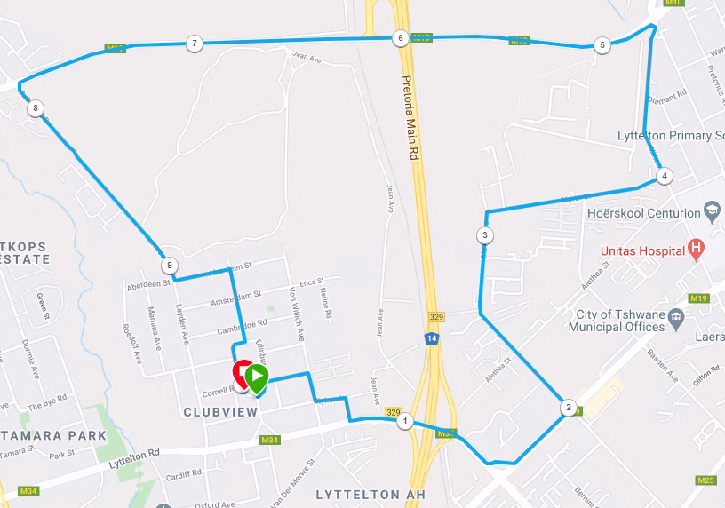 Virtual Wally 10km Route.PNG